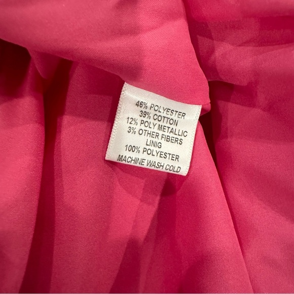 Corey Lynn Calter Pink Shiny Shimmer Size XS Dress - Picture 9 of 9
